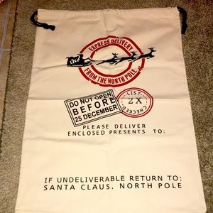 Customizable, BIG Christmas gift sack.